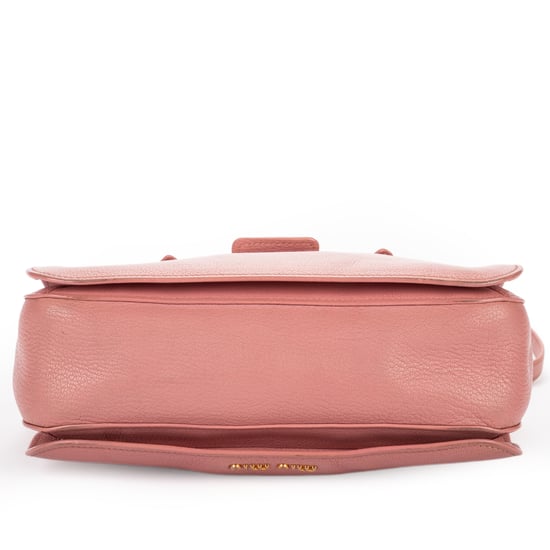 Miu Miu Pushlock Tote en rosa Cuero de ternero - Image 6