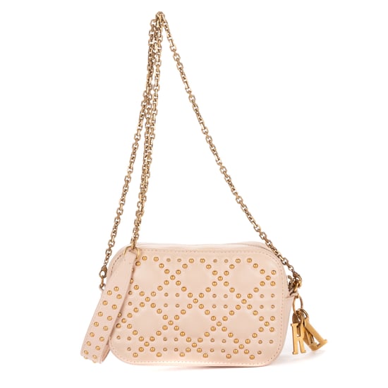 Dior Mini Studded Lady Dior Mini en rosa Cuero de ternero - Image 5