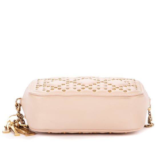 Dior Mini Studded Lady Dior Mini en rosa Cuero de ternero - Image 6
