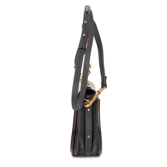 Chloé Small Nile Bracelet Bag Small en Marina Cuero de ternero - Image 3