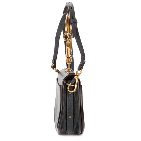 Chloé Small Nile Bracelet Bag Small en Marina Cuero de ternero - Image 4