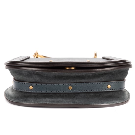 Chloé Small Nile Bracelet Bag Small en Marina Cuero de ternero - Image 6