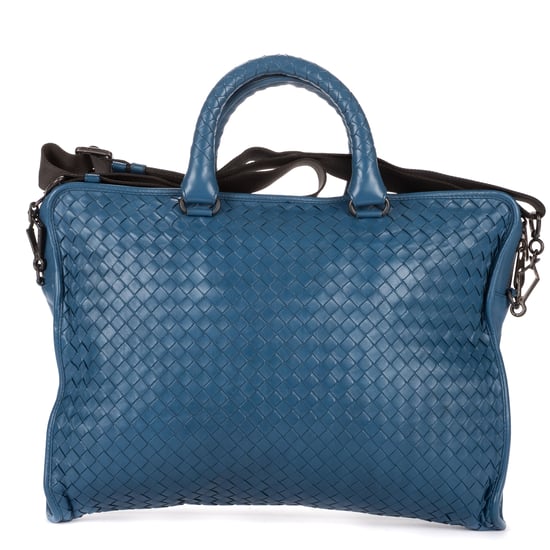 Bottega Veneta Veneto Messenger  en  Blue Cuero de becerro - Image 5