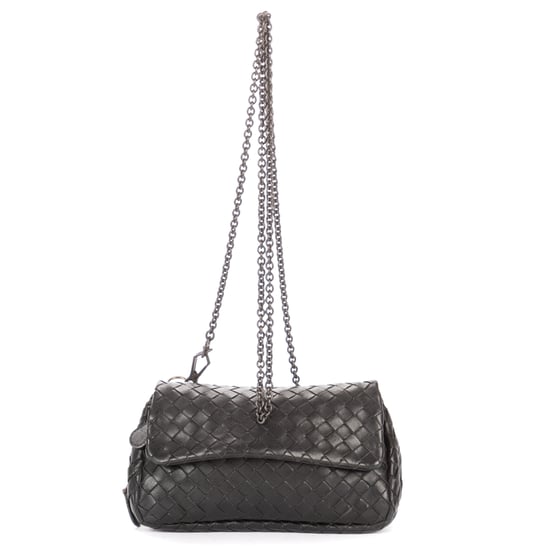 Bottega Veneta Olimpia Roma Crossbody en negro Cuero de becerro - Image 1