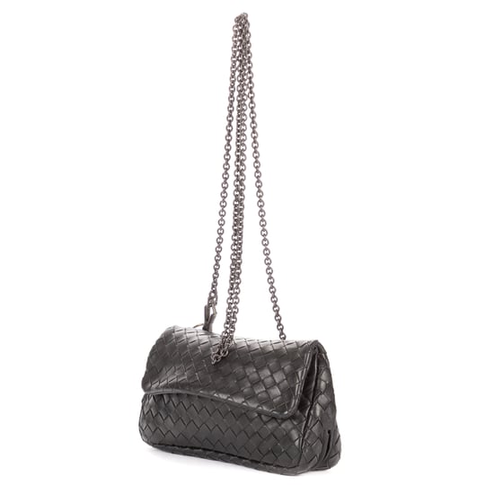 Bottega Veneta Olimpia Roma Crossbody en negro Cuero de becerro - Image 2
