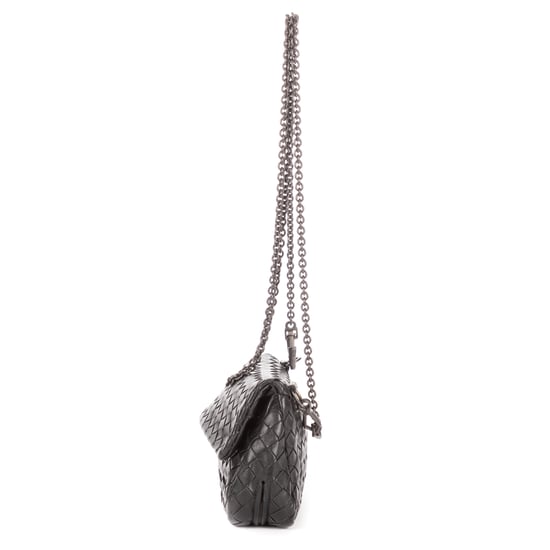 Bottega Veneta Olimpia Roma Crossbody en negro Cuero de becerro - Image 3