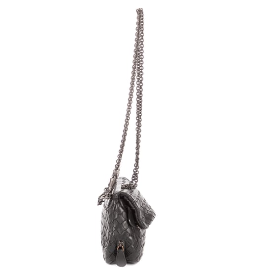 Bottega Veneta Olimpia Roma Crossbody en negro Cuero de becerro - Image 4