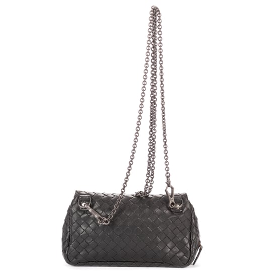 Bottega Veneta Olimpia Roma Crossbody en negro Cuero de becerro - Image 5