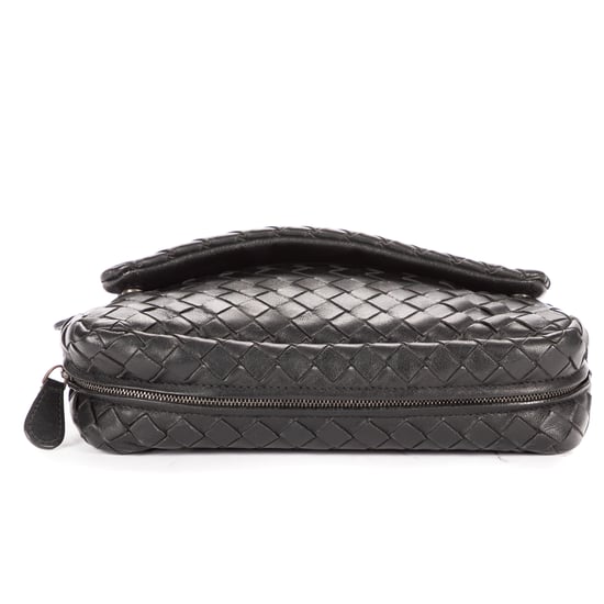 Bottega Veneta Olimpia Roma Crossbody en negro Cuero de becerro - Image 6