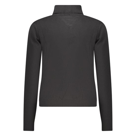 Suéter de mujer negro de algodón Tommy Hilfiger - Image 2