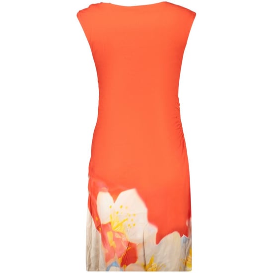 Vestido de mujer Desigual Rosso Viscosa - Image 2