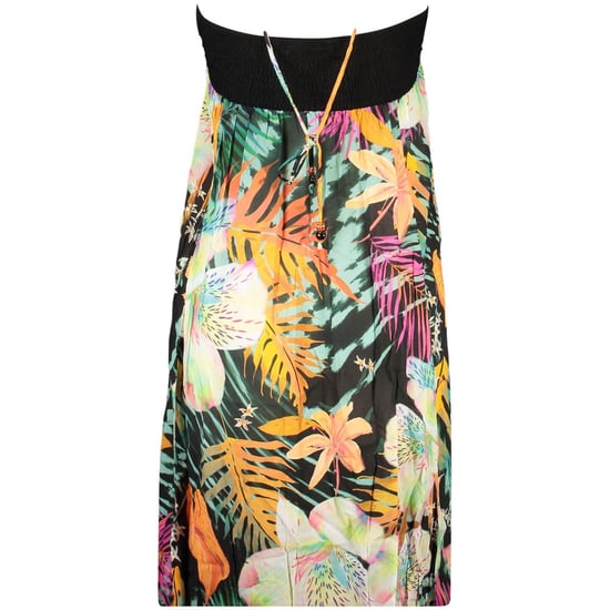 Vestido de mujer de viscosa negra Desigual - Image 2