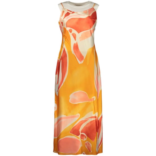 Vestido de mujer Desigual Arancione de poliéster - Image 1
