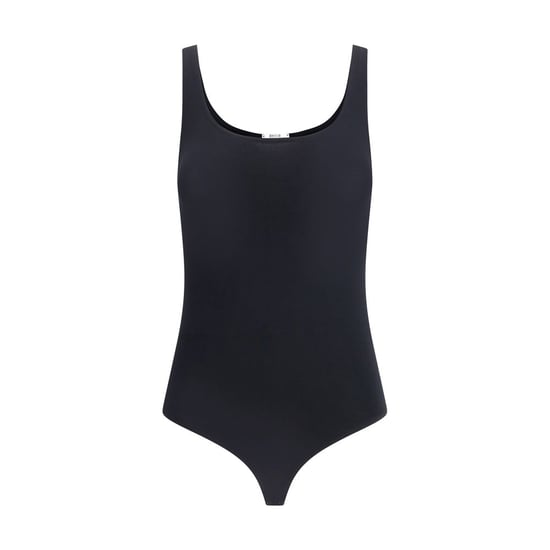 Body de algodón negro Wolford - Image 1