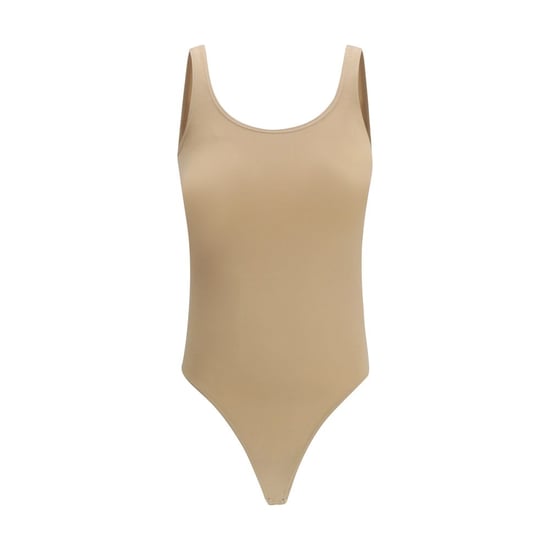 Body de algodón beige de Wolford - Image 1