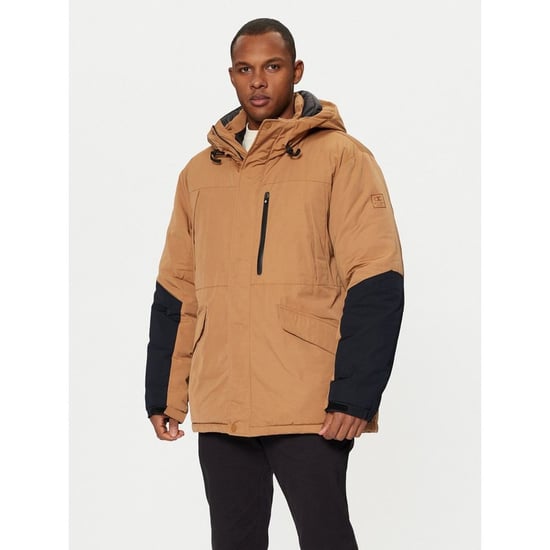 Parka de poliéster marrón Champion - Image 1