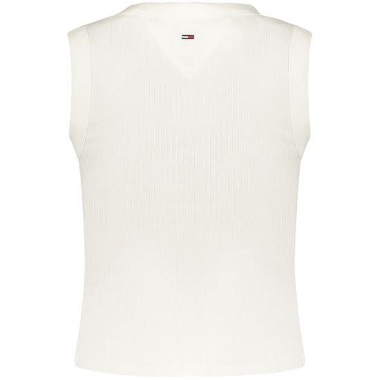 Top de algodón blanco para mujer Tommy Hilfiger - Image 2