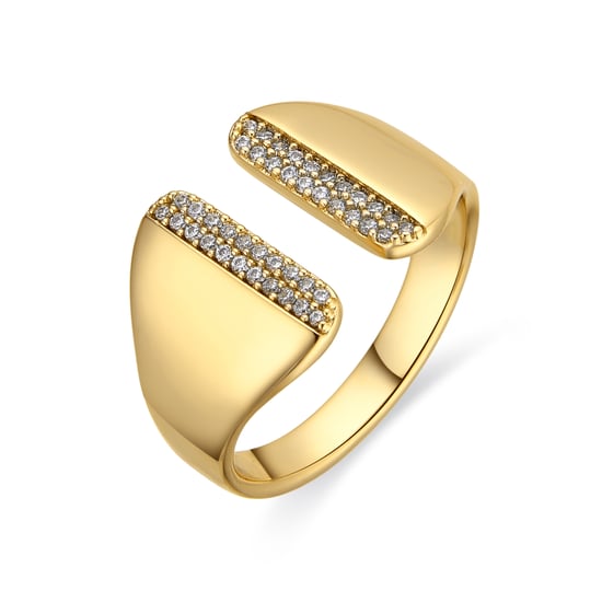 Luxenter Anillo con Circonita Brillante acabado oro 18k - Niando - Image 1