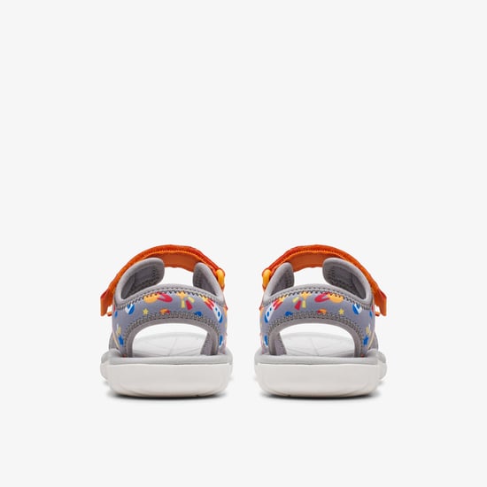 Surfing Tide Kid Grey/Orange Sandalias - Image 5