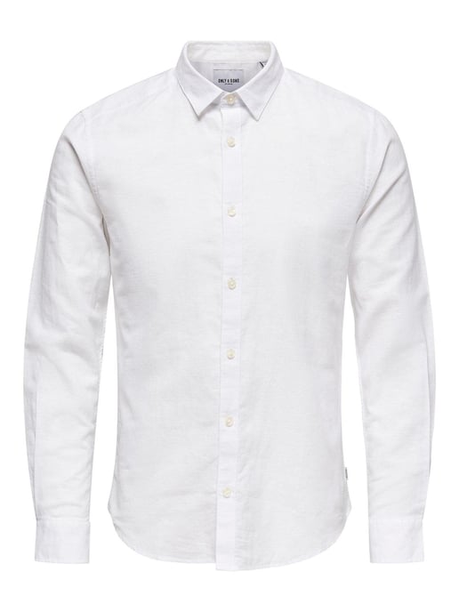 Camisa de manga larga Caiden - Blanca - Image 4