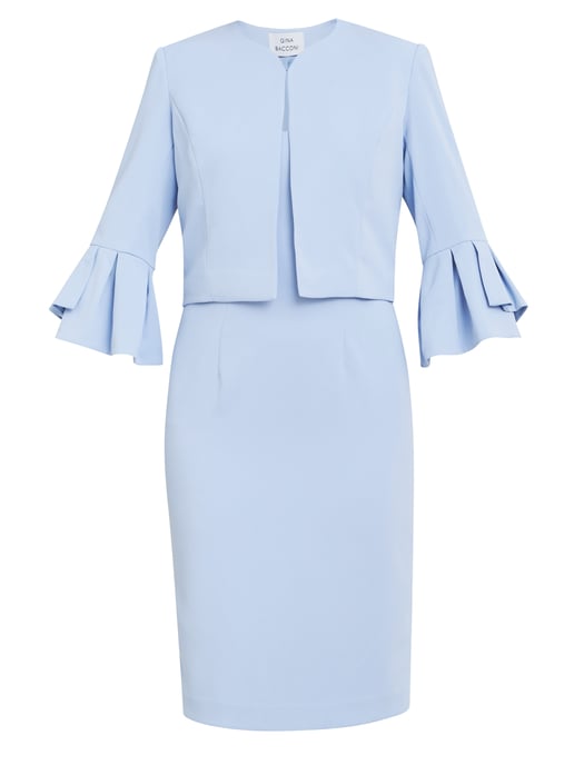 Melissa Crepe Dress And Jacket - Image 4