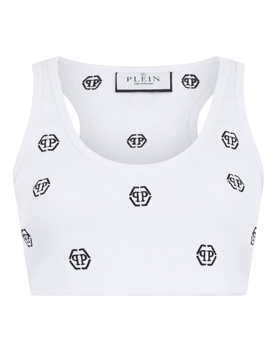 Ribbed Mini Tank Top Monogram Monogram - Image 1