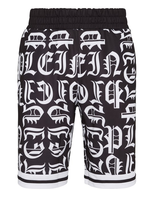 Pantalones Cortos Deportivos Gothic Plein - Image 1