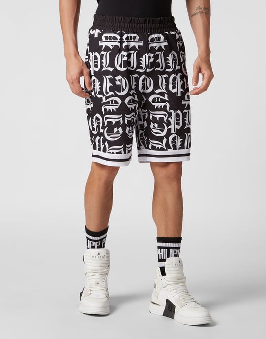 Pantalones Cortos Deportivos Gothic Plein - Image 2