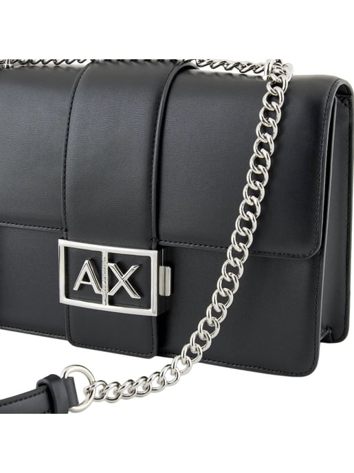 Bolso de hombro Armani Exchange Signature para mujer - Image 4