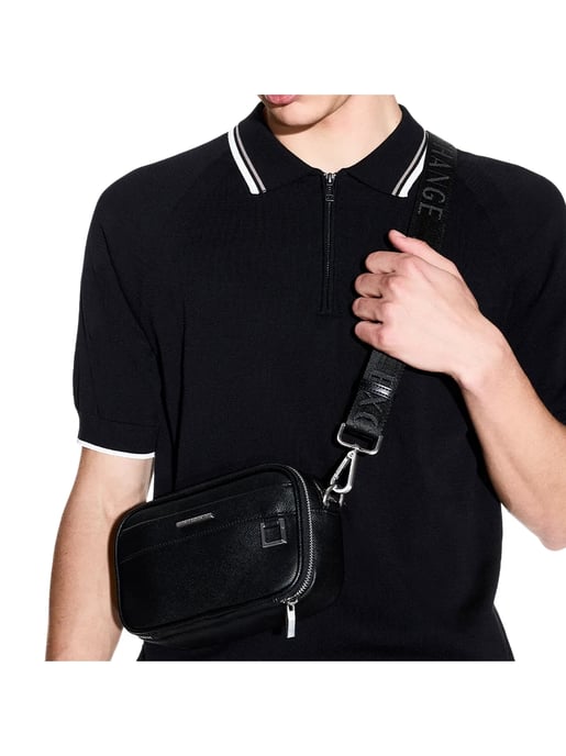 Bolso bandolera Armani Exchange Signature para hombre - Image 2