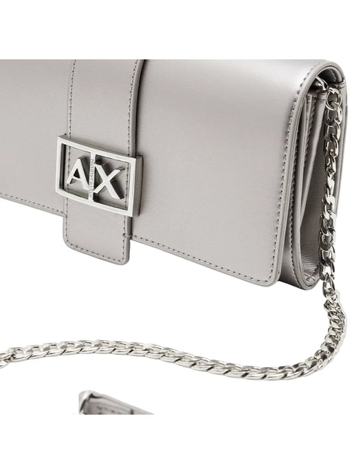 Bolso de hombro Armani Exchange Signature para mujer - Image 3