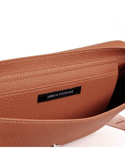 Bolso de hombro Armani Exchange Signature para mujer - Image 4