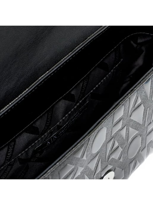 Bolso de hombro Armani Exchange Signature para mujer - Image 4