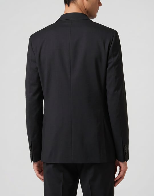 Regular Fit Blazer Rever 2 Bottoni - Image 2