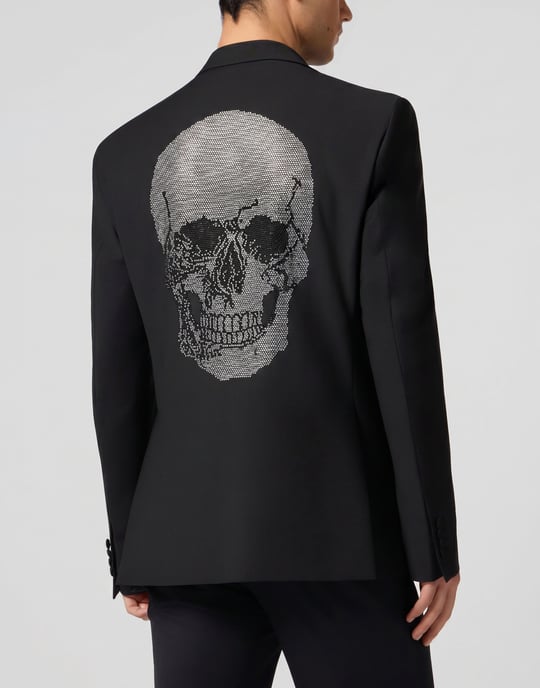 Regular Fit Blazer Skull Strass - Image 2