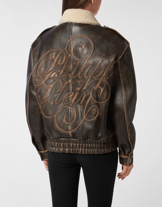 Chaqueta De Cuero Signature - Image 5