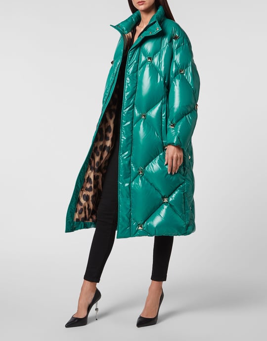Chaqueta Larga De Plumón - Image 4