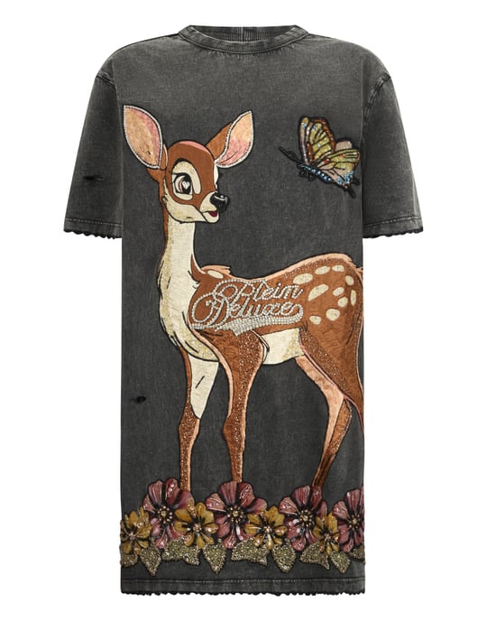 Vestidos Cortos Con Camiseta - Image 1