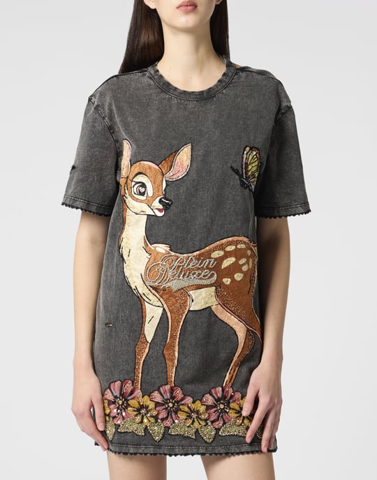 Vestidos Cortos Con Camiseta - Image 2