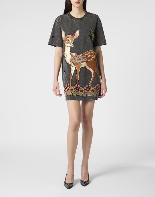 Vestidos Cortos Con Camiseta - Image 4