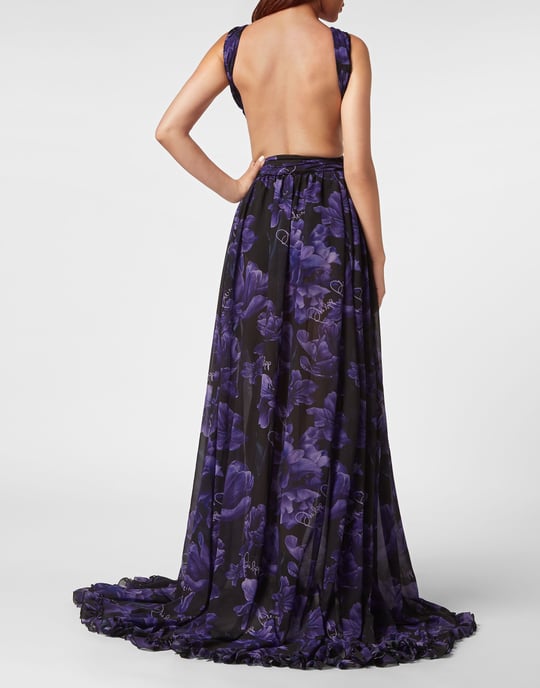 Vestido De Noche Flowers - Image 3