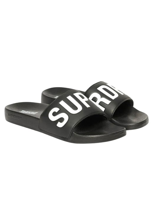 Sandalias de piscina Superdry Signature para hombre - Image 2
