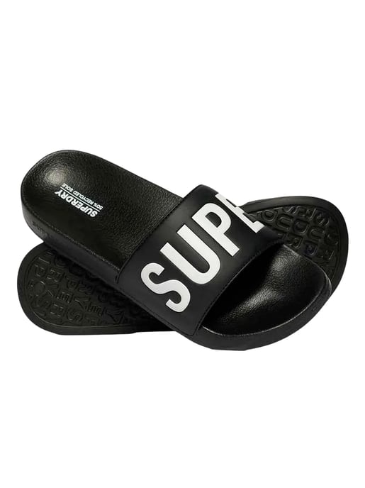 Sandalias de piscina Superdry Signature para hombre - Image 3
