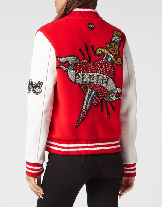 Bomber De Cuero Love - Image 3