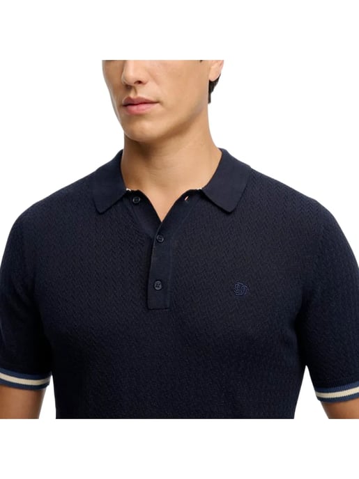 Polo de punto esencial para hombre de Superdry - Image 4