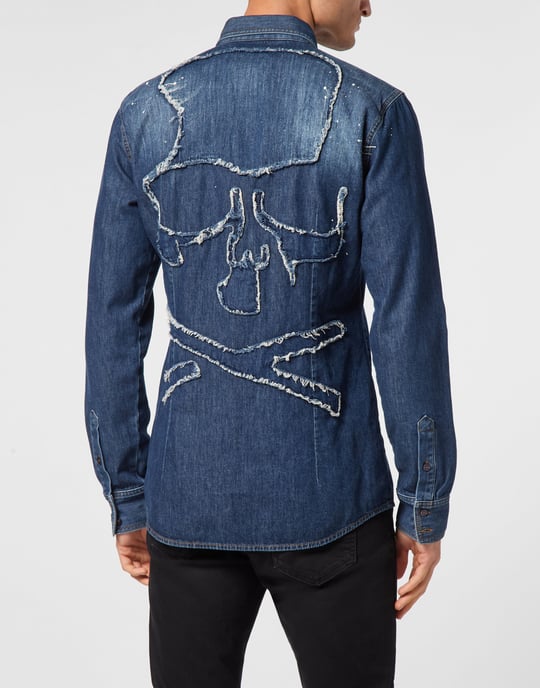 Camisa Vaquera Skull&Bones - Image 4