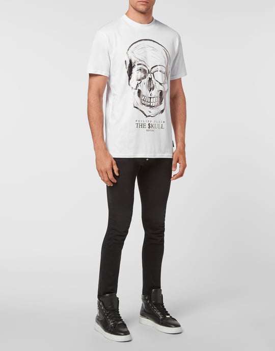 T-Shirt Round Neck Ss Skull - Image 4