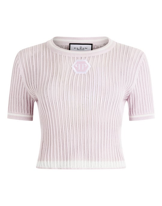 Knitted Sexy Pure Fit T-Shirt - Image 1