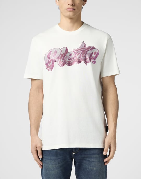 Round Neck T-Shirt Gummy Plein Stones - Image 2