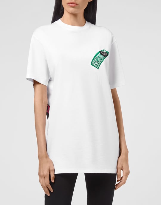 T-Shirt Round Neck Ss Print Teddy Bear - Image 4